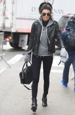 KENDALL JENNER Arrives at Victoria