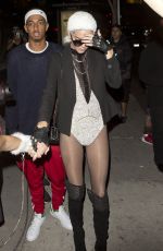KENDALL JENNER at a Halloween Party at Boosty Bellows in West Hollywood 10/31/2015
