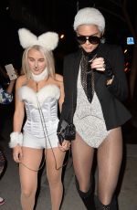 KENDALL JENNER at a Halloween Party at Boosty Bellows in West Hollywood 10/31/2015