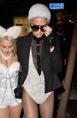 KENDALL JENNER at a Halloween Party at Boosty Bellows in West Hollywood 10/31/2015