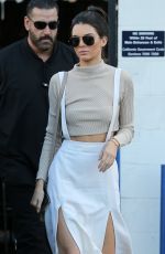KENDALL JENNER Out and About in Los Angeles 11/04/2015