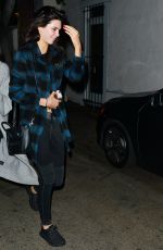 KENDALL JENNER Out for Dinner in Beverly Hills 11/24/2015