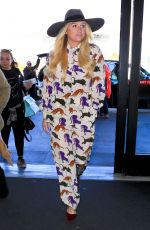 KESHA Arrives at LAX Airport in Los Angeles 11/25/2015