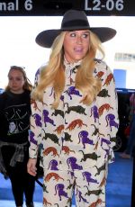 KESHA Arrives at LAX Airport in Los Angeles 11/25/2015