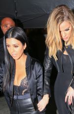 KHLOE KARDASHIAN Arrives Kendall Jenner’s 20th Birthday Party at The Nice Guy in West Hollywood 11/03/2015