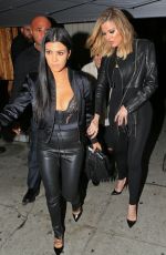 KHLOE KARDASHIAN Arrives Kendall Jenner’s 20th Birthday Party at The Nice Guy in West Hollywood 11/03/2015