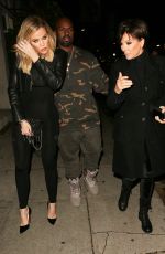 KHLOE KARDASHIAN at Kendall Jenner’s 20th Birthday Party at The Nice Guy in West Hollywood 11/03/2015
