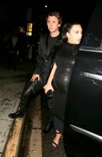KIM KARDASHIAN Arrives Kendall Jenner’s 20th Birthday Party at The Nice Guy in West Hollywood 11/03/2015