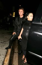 KIM KARDASHIAN Arrives Kendall Jenner’s 20th Birthday Party at The Nice Guy in West Hollywood 11/03/2015