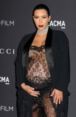 KIM KARDASHIAN at LACMA 2015 Art+Film Gala Honoring James Turrell and Alejandro G Inarritu in Los Angeles 11/07/2015