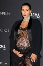 KIM KARDASHIAN at LACMA 2015 Art+Film Gala Honoring James Turrell and Alejandro G Inarritu in Los Angeles 11/07/2015