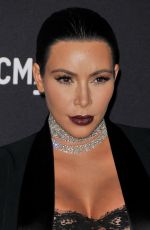 KIM KARDASHIAN at LACMA 2015 Art+Film Gala Honoring James Turrell and Alejandro G Inarritu in Los Angeles 11/07/2015