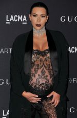 KIM KARDASHIAN at LACMA 2015 Art+Film Gala Honoring James Turrell and Alejandro G Inarritu in Los Angeles 11/07/2015