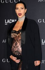 KIM KARDASHIAN at LACMA 2015 Art+Film Gala Honoring James Turrell and Alejandro G Inarritu in Los Angeles 11/07/2015