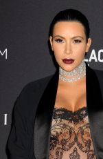 KIM KARDASHIAN at LACMA 2015 Art+Film Gala Honoring James Turrell and Alejandro G Inarritu in Los Angeles 11/07/2015