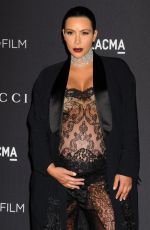 KIM KARDASHIAN at LACMA 2015 Art+Film Gala Honoring James Turrell and Alejandro G Inarritu in Los Angeles 11/07/2015