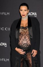 KIM KARDASHIAN at LACMA 2015 Art+Film Gala Honoring James Turrell and Alejandro G Inarritu in Los Angeles 11/07/2015