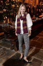 KIMBERLY WYATT at Hogwarts in the Snow Launch at Warner Bros. Studio Tour London in Watford 11/12/2015