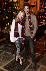 KIMBERLY WYATT at Hogwarts in the Snow Launch at Warner Bros. Studio Tour London in Watford 11/12/2015