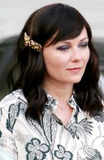 KIRSTEN DUNST Arrives at Her Mother