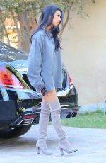 KOURTNEY KARDASHIAN Out and About in Sherman Oaks 10/30/2015
