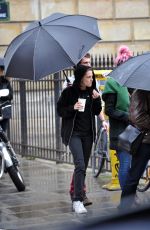 KRISTEN STEWART at Personal Shopper Set in Paris 11/06/2015