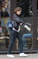 KRISTEN STEWART on the Set of Personal Shopper at a Park in Paris 11/03/2015