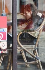 KRISTEN STEWART on the Set of Personal Shopper at a Park in Paris 11/03/2015