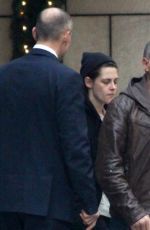 KRISTEN STEWART on the Set of Personal Shopper in Prague 11/28/2015
