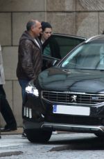 KRISTEN STEWART on the Set of Personal Shopper in Prague 11/28/2015