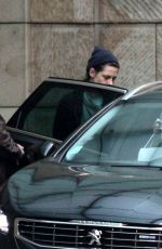 KRISTEN STEWART on the Set of Personal Shopper in Prague 11/28/2015