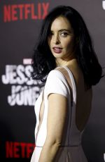 KRUSTEN RITTER at Jssica Jones Premiere in New York 11/17/2015