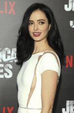 KRUSTEN RITTER at Jssica Jones Premiere in New York 11/17/2015
