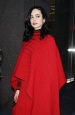 KRYSTEN RITTER Arrives at Today Show 11/16/2015