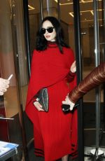 KRYSTEN RITTER Arrives at Today Show 11/16/2015