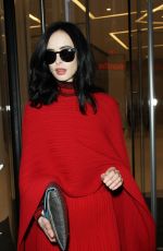 KRYSTEN RITTER Arrives at Today Show 11/16/2015