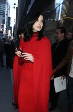 KRYSTEN RITTER Arrives at Today Show 11/16/2015