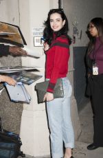 KRYSTEN RITTER at AOL Studios in New York 11/17/2015