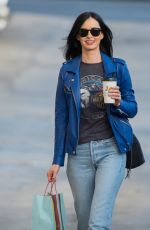 KRYSTEN RITTER at Jimmy Kimmel Live in Los Angeles 11/24/2015