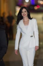 KRYSTEN RITTER at Jimmy Kimmel Live in Los Angeles 11/24/2015