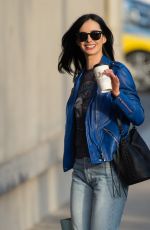 KRYSTEN RITTER at Jimmy Kimmel Live in Los Angeles 11/24/2015