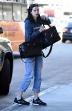 KRYSTEN RITTER at LAX Airport in Los Angeles 11/25/2015