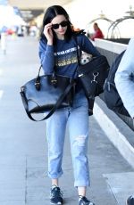 KRYSTEN RITTER at LAX Airport in Los Angeles 11/25/2015