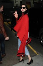 KRYSTEN RITTER Night Out in New York 11/16/2015