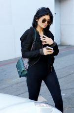KYLIE JENNER at Cedars-Sinai Hospital in Los Angeles 11/06/2015