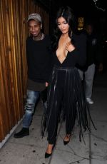 KYLIE JENNER at Nice Guy Restaurant in West Hollywood 11/12/2015