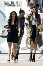 KYLIE JENNER Boarding at a Boat at Harbor in Sydney 11/17/2015