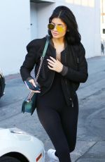 KYLIE JENNER Out and About in Los Angeles 11/06/2015