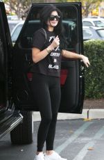 KYLIE JENNER Out and About in Los Angeles 11/21/2015