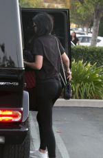 KYLIE JENNER Out and About in Los Angeles 11/21/2015